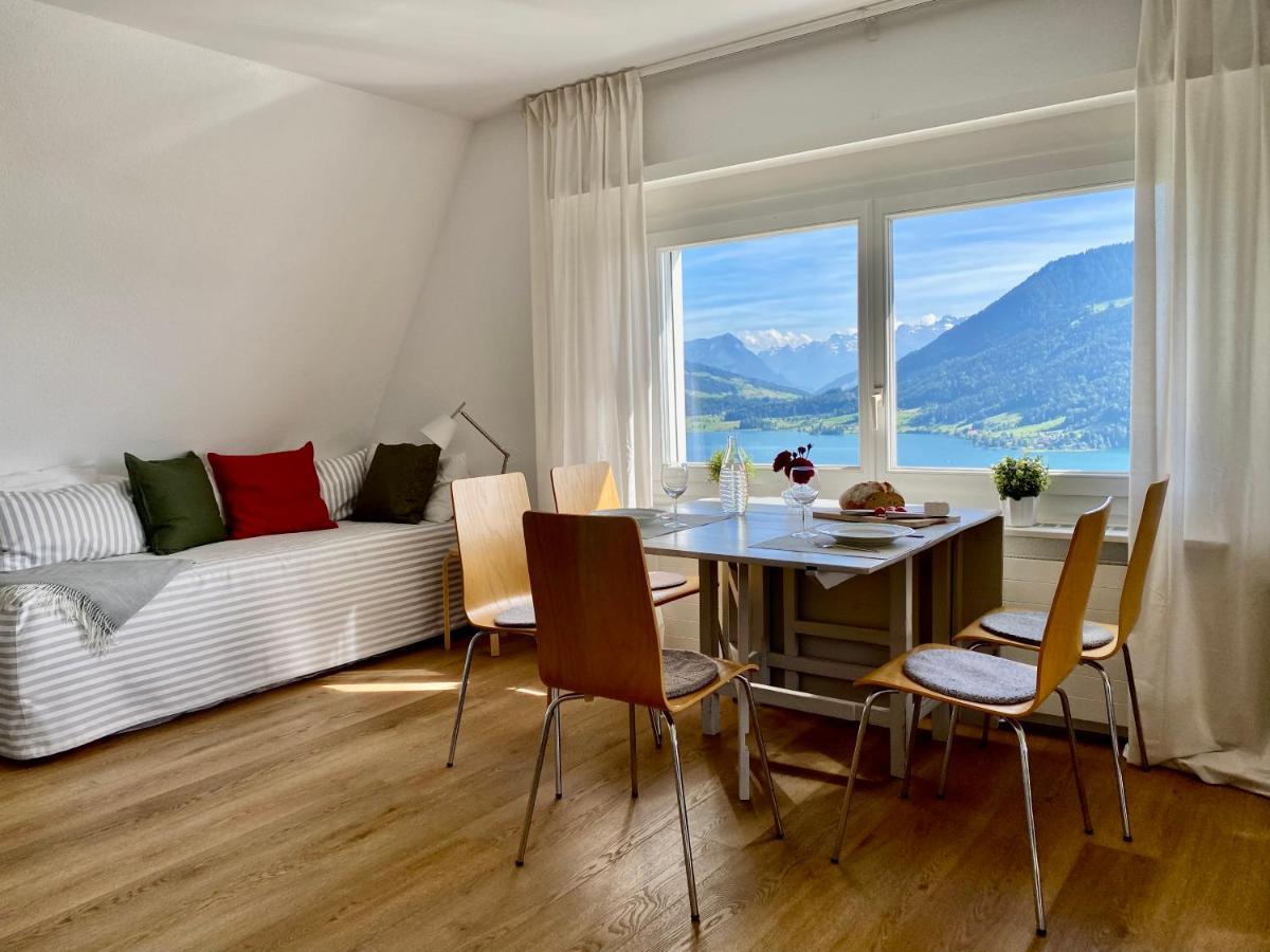 Beautiful Apartment With Fantastic Views Oberägeri Eksteriør billede